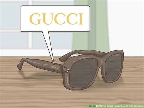 replica gucci glasses frames|How to Spot Fake Gucci Sunglasses (with Pictures) .